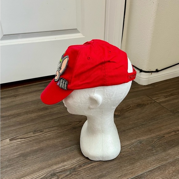 Red Kids Cap - Picture 2 of 8